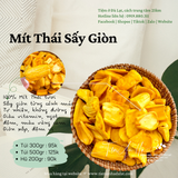 Mít Thái Sấy Giòn | 200-300-500 | Đặc sản Đà Lạt
