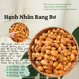 Hạnh Nhân Rang Bơ [mỏng vỏ] | 200-300-500 | Đặc sản Đà Lạt