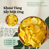 Khoai Lang Vàng Sấy Mật Ong | 200-300-500 | Đặc sản Đà Lạt
