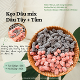 Kẹo Dâu mix (Dâu tây + Dâu tằm) | 500 | Đặc sản Đà Lạt