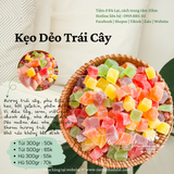Kẹo Dẻo Trái Cây | 300-500 | Đặc sản Đà Lạt