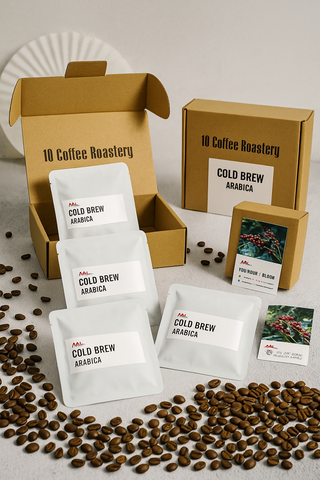 Cà Phê Cold Brew Arabica Túi Lọc [ Hộp 8 túi - 20Gr/Túi ]