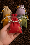 Túi Hạt Cà Phê 100% Arabica chất lượng - Túi Thơm Cam Quế Rosemary | Đặc sản Đà Lạt