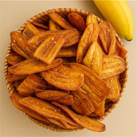 Chuối Sấy Mè | 300-500 | Đặc sản Đà Lạt