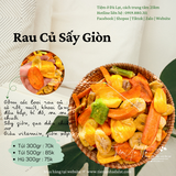 Rau Củ Sấy Giòn (Thập Cẩm Sấy Giòn) | 300-500 | Đặc sản Đà Lạt