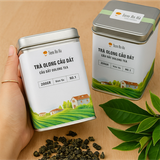 Trà Olong Cầu Đất Viên Lớn  - Hộp Thiếc 200Gr - Chè Được Thu Hái Thủ Công Từ Vùng Nguyên Liệu Nổi Tiếng - Loại 1