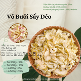 Vỏ Bưởi sấy dẻo | 200-300-500 | Đặc sản Đà Lạt