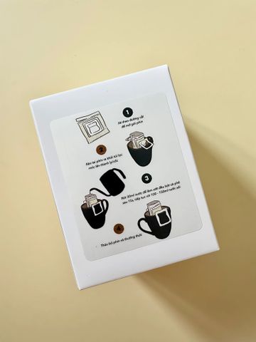 Cà Phê Phin Giấy Lọc - Nguyên chất Rang mộc | Đặc sản Đà Lạt