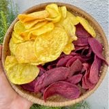 Khoai Lang Sấy Mật Ong mix 2 loại (vàng + tím) | 200-500 | Đặc sản Đà Lạt