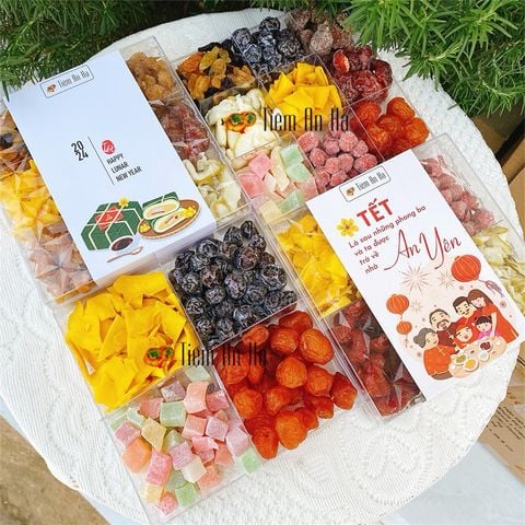 Set Khay Mứt Trái Cây Sấy Dẻo | Đặc sản Đà Lạt
