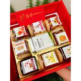 Quà Tết 2026 - Set Quà Hộp vuông 9-11 món (Mứt + Trà) | Đặc sản Đà Lạt