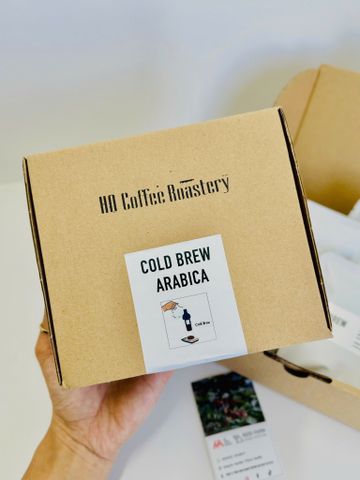 Cà Phê Cold Brew Arabica Túi Lọc [ Hộp 8 túi - 20Gr/Túi ]