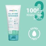  Rửa mặt, tắm, gội 3 trong 1 cho da dầu mụn, mụn lưng ngực, tóc bết 5