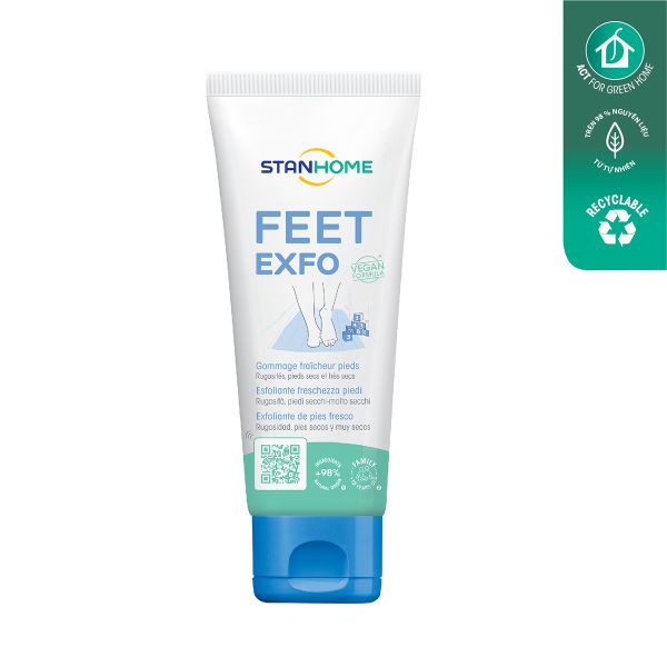Kem loại bỏ da chết cho da chân Stanhome Feet Exfo 75ML