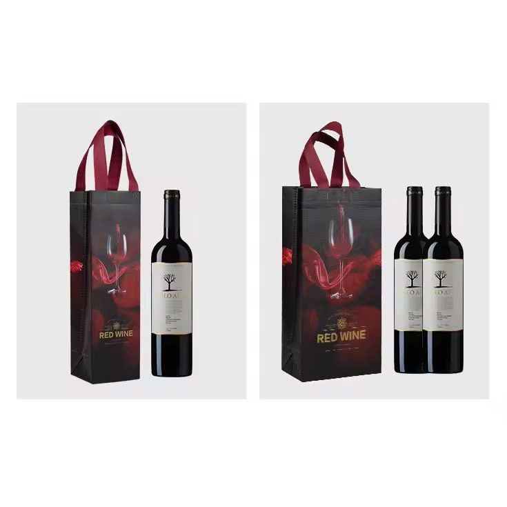  Túi vải không dệt đựng rượu 