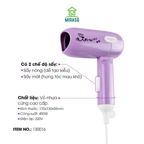 Máy Sấy Tóc Mini Hair Drier JaPan 450W