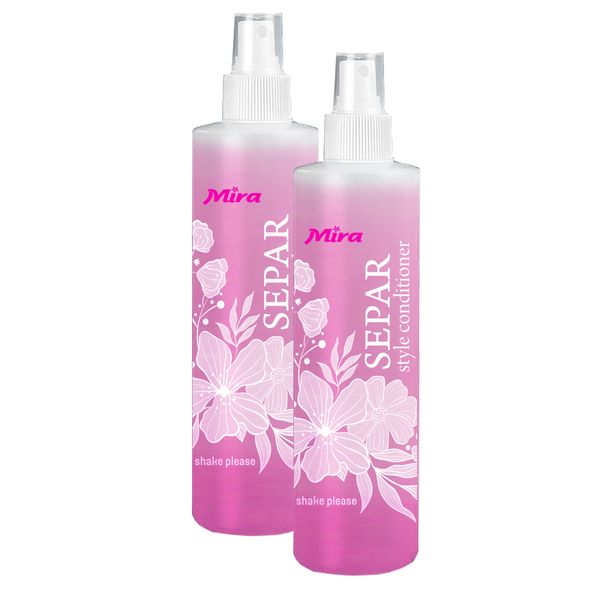 Nước xịt dưỡng tóc Mira Separ Style Conditioner Xanh 530ml