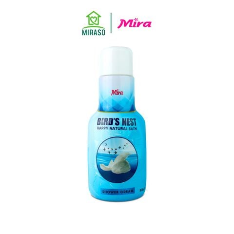 Sữa Tắm Mira Happy Natural Bath Bird Nest 820ml