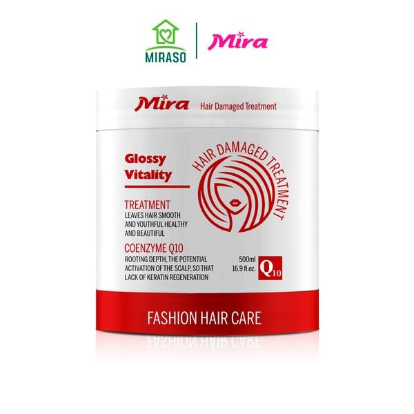 Kem Hấp Dầu Mira Hair Damage Treatment Glossy Vitality