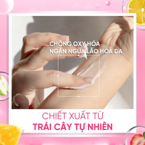 Kem Massage Trái Cây Mira Fruit & Vita Massage Cream (500g)