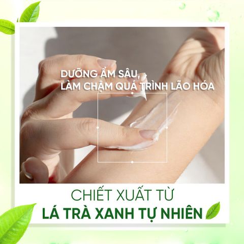 Kem Massage Trà Xanh Mira Green Tea Massage Cream (500g)