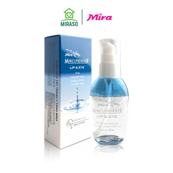 Nước Tẩy Trang Mira Make up Remover Lip & Eye