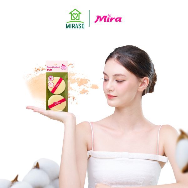 Bông Phấn Khô Mira Quai Hồng