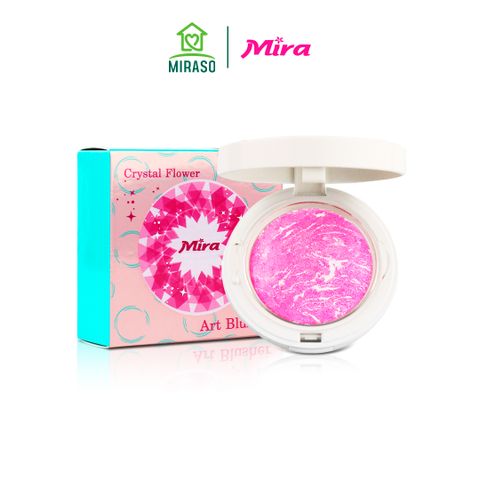 Phấn Má Hồng Mira Crystal Flower Art Blusher Hoa Cương