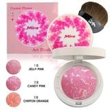 Phấn Má Hồng Mira Crystal Flower Art Blusher Hoa Cương