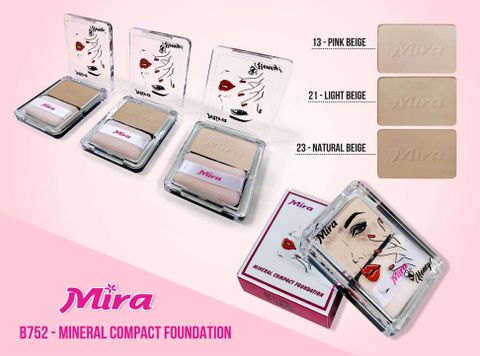 Phấn Phủ Mira Mineral Compact Foundation