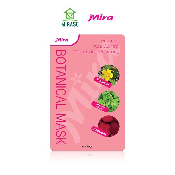 Mặt Nạ Thảo Dược Dưỡng Ẩm & Chống Lão Hóa Mira