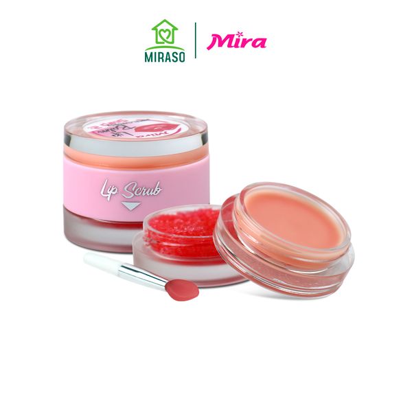 Set Tẩy Tế Bào & Dưỡng Môi Mira 2in1 Lip Care Value