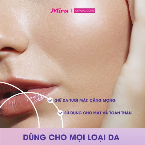 XỊT KHOÁNG DƯỠNG ẨM, TRẮNG DA MIRA