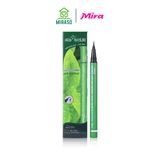 Viết Kẻ Mí Mắt Tinh Chất Trà Xanh Mira Green Tea Waterproof Pen Eyeliner