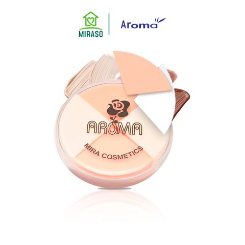 Bông Phấn Trang Điểm Aroma Cotton Pollen (4 Miếng)