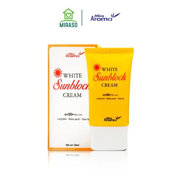 Kem Chống Nắng Mira Aroma - White SunBlock Cream SPF 50PA++++