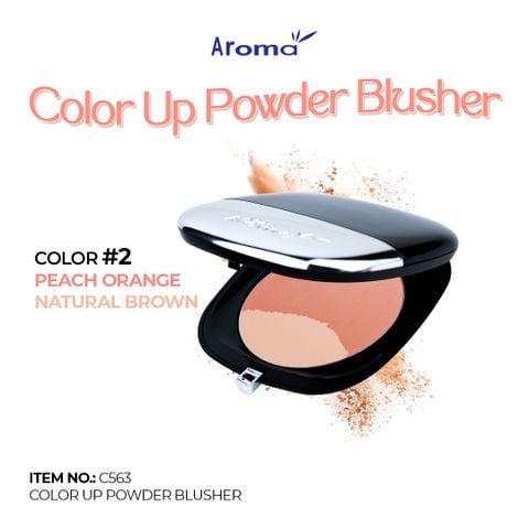 Phấn má hồng siêu mịn Mira Aroma C563
