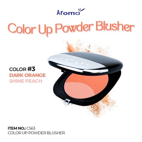 Phấn má hồng siêu mịn Mira Aroma C563