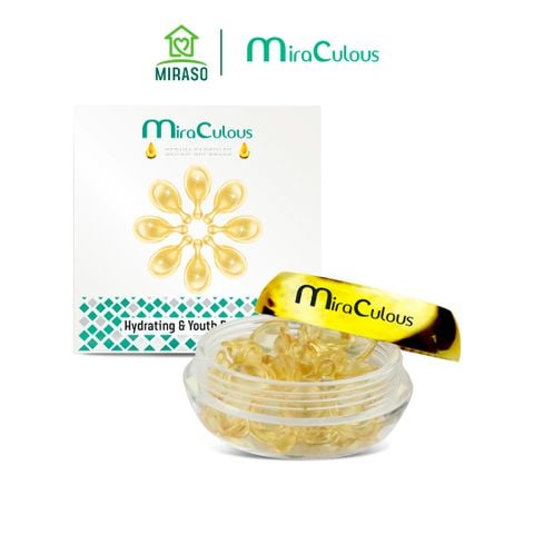 Viên Serum Miraculous Serum Capsules Hydrating & Youth Restoring Dưỡng Ẩm Trẻ Hóa Da