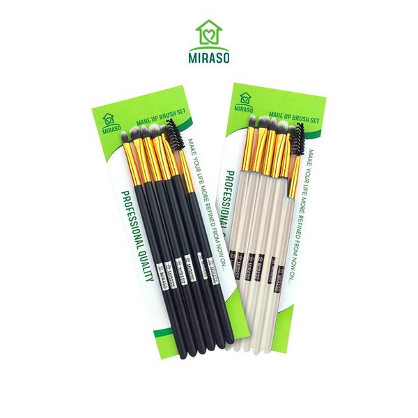 Bộ Cọ Trang Điểm 6 Cây Miraso