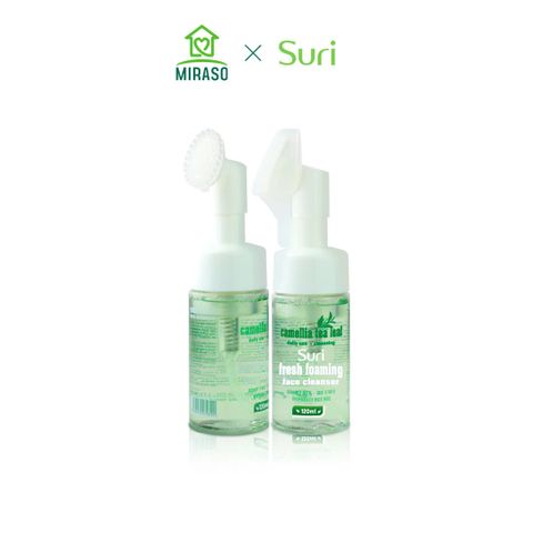 Dung Dịch Rửa Mặt Tạo Bọt Chiết Xuất Lá Trà Suri