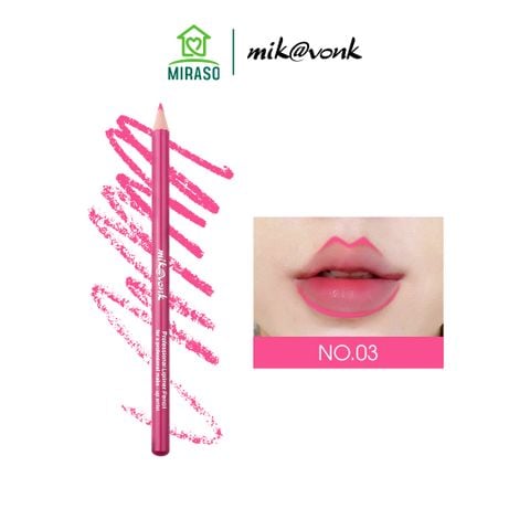 Chì kẻ môi Mik@vonk Professional Lipliner Pencil