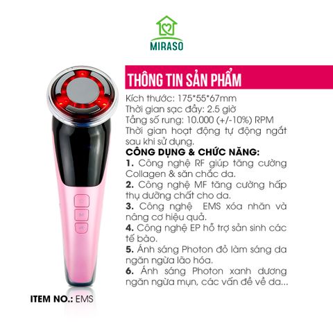 Máy Massage Mặt 6 Chức Năng Skin Rejuvenator Instrument