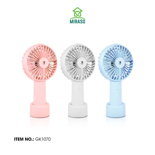 Quạt Mini Cầm Tay Phun Sương Humidifier Fan