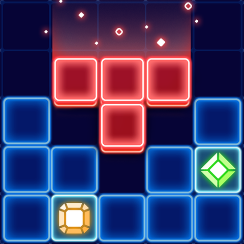 Neon Block Puzzle 