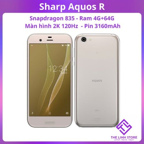 Điện thoại Sharp Aquos R (SHV39) Màn 2K - Snap 835 Ram 4G+64G