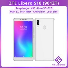 Điện thoại ZTE Libero S10 (901ZT) bản Lock Sim - Snapdragon 450 ram 3G 32G