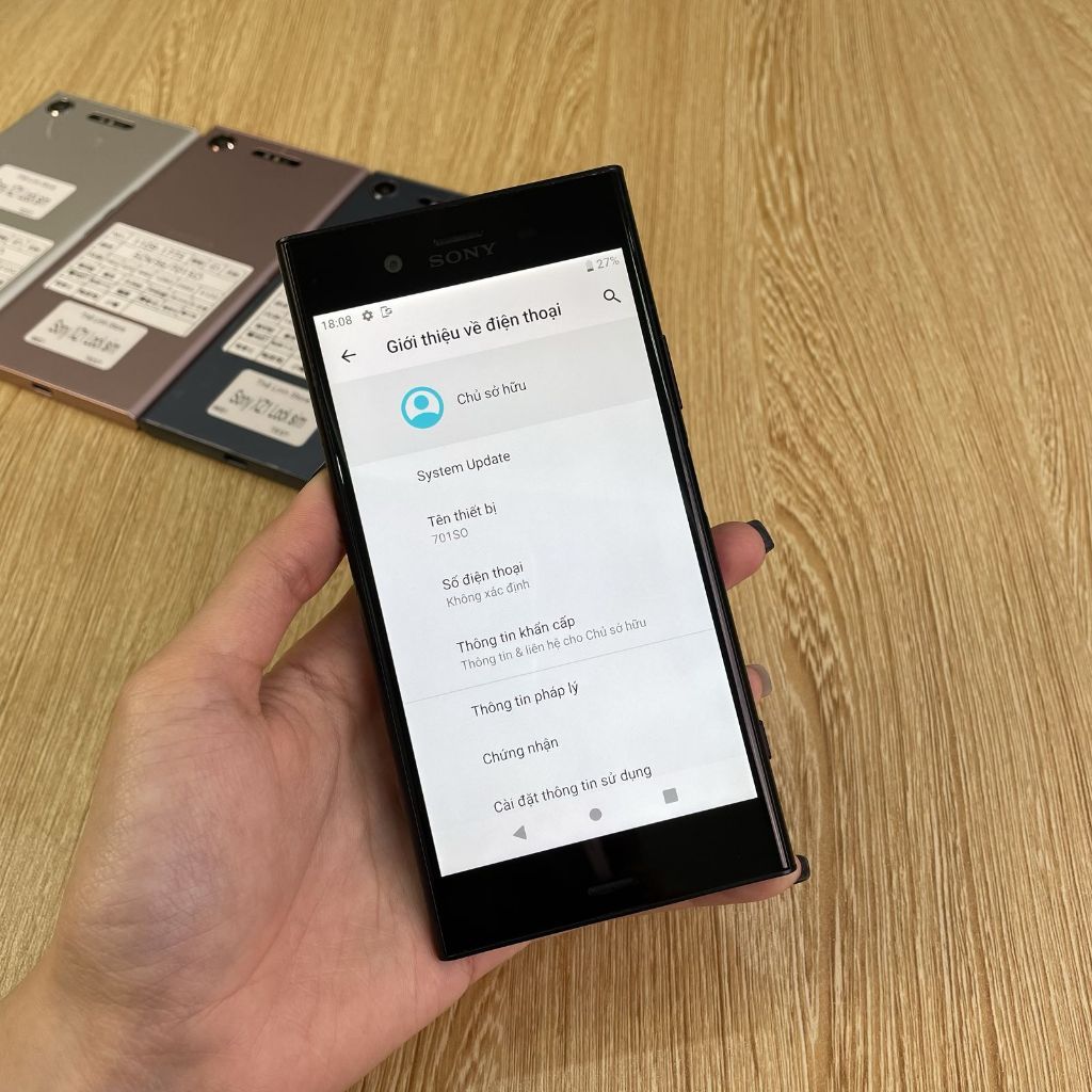 Điện thoại Sony XZ1 bản Lock Sim Snap 835 4G 64G - Dùng chơi game, làm máy nghe nhạc xem phim