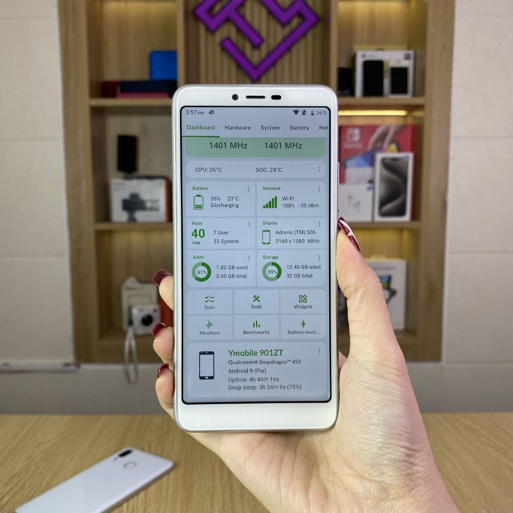 Điện thoại ZTE Libero S10 (901ZT) bản Lock Sim - Snapdragon Điện thoại ZTE Libero S10 (901ZT) bản Lock Sim - Snapdragon