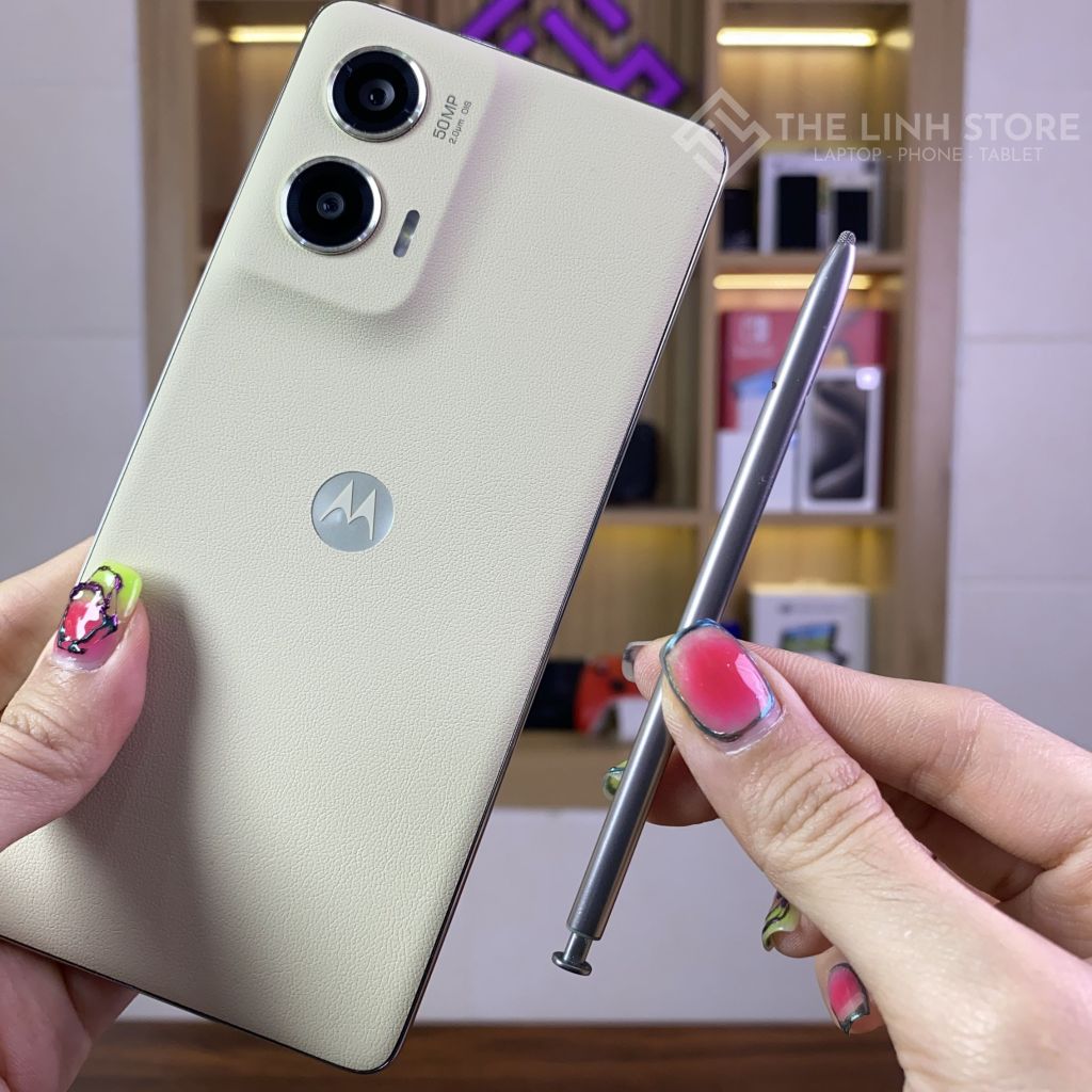 Điện thoại Motorola Moto G Stylus 5G (2024) XT2419 - Snapdragon 6 Gen 1 màn P-OLED 120Hz